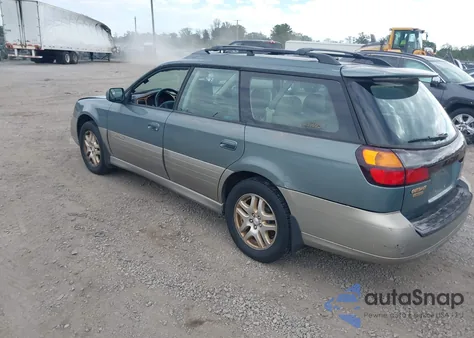 2001 Subaru Outback Limited из США, поврежденный, VIN 4S3BH686217664712